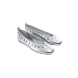 Daiiibabyyy  New Women Shoes Exquisite Rivet Flower Casual Shoes for Woman Fashion Square Head Ballet Flats Shoe Designer Shoes Zapatos Mujer