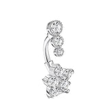 DAIIIBABYYY  -  Fashion Crystal Belly Piercing for Women Sexy Navel Ring Ombligo Belly Button Piercing Body Piercing Jewelry Wholesale