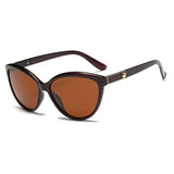 DAIIIBABYYY  -  New Korean style fashionable polarized sunglasses with personalized leather inlay, light luxury sunglasses