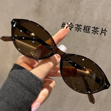 Daiiibabyyy  New Women Model Can Be Paired With Myopia Glasses Anti Blue light Trendy Women's Eyewear Protecting Retro Computers Eyeglasses