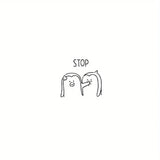 Daiiibabyyy  Cute Small Tattoo Sticker Waterproof Temporary Tattoo Lasts Up To 15 Days