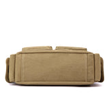 Daiiibabyyy  Canvas retro crossbody bag, handbag commuting bag, shoulder bag, work bag, large capacity handbag