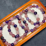 DAIIIBABYYY  -  10MM Natural Strawberry Quartz Bracelet Handmade Fortune Energy Mineral Woman Amulet Jewelry Gift 1PCS
