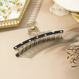 Daiiibabyyy  1pc Cute Dot Pattern Big Hair Claw Fashion Shark Clip Korean Style Large Hair Clip Women Girl Makeup Barrettes Hairpin