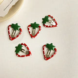 DAIIIBABYYY  -  Hot Sweetly Strawberry Fruit BB Hair Claw Side Clips for Women Girls Kids Child Hairpin Gift Hair Accessories Headwear Ornament