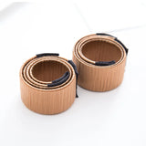 Daiiibabyyy  Crackling Circle Donut Headband Girls Magic Hair Bun Women Hair Accessories DIY Hairstyle Tool French Dish Bud Twist Hair Ban