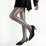 Daiiibabyyy  Sexy Slim Y2k Body Stockings Pantyhose Women Lingerie Women Tights Hollow Out Sexy Lace Mesh Fishnet Stockings Pantyhoses Tights