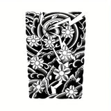 Daiiibabyyy  1 Sheet Herbal Finger Tattoo Sticker Waterproof and Long-lasting Temporary Tattoo