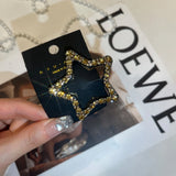 Daiiibabyyy  1/4PCS  Rhinestone Star Hair Clips for Women: Stylish Hair Accessories to Elevate Your Updo, Ideal for Parties & Daily Looks