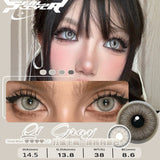 Daiiibabyyy  Graded 1pair Color Contact Lenses Mixblood Softlens 12months