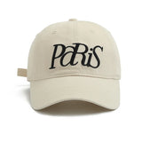 Daiiibabyyy  Red Baseball Cap Etter Embroidery New Women's Spring Baseball Cap Enlarged Deepened Cap Sweet Cool Style Korean Version Cute Hat