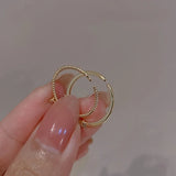 DAIIIBABYYY  -  2PCS/Set Opening Ring Personalized Design Ring Temperament Jewelry