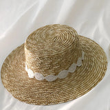 Daiiibabyyy  Stylish Women s Straw Fedora Hat with Breathable Design and Chic Belt Decoration Trendy Short Brim Panama Cap for Summer Sun
