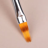 4PCS Phototherapy 3D Nails Gradient Brush Pen Acrylic UV Gel Extension Builder Coating Painting Brushes DIY Manicure Salon Tools