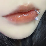 Daiiibabyyy  Good-looking Spice Girls' Piercing Accessories New Lip Ring Sweet Cool Girls Suitable Party Everyday Wear Nice Girl Gifts