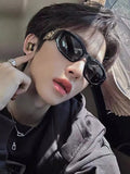 Daiiibabyyy  New Fashion Ladies Sunglasses Vintage Retro Anti-reflective Outdoor Sun Glasses High Quality Woman Sunglass