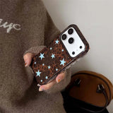 Daiiibabyyy  Whirlpool IND Melad Leopard Blue Star Phone Case for iPhone 11 12 13 14 15 16 17 Pro Max