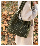 Daiiibabyyy  Korean Women Fashion Grunge Fur Bag Vintage All Match Streetwear Ins Handbags Casual Y2k Aesthetic Trendy Shoulder Underarm Bags