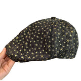Daiiibabyyy  Women's Fashion Hats Sweet Cool Style Caps Y2K Spice Hat Star Retro Hat Aged Street Versatile Baseball Cap New Blue Cute Beret