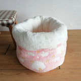 DAIIIBABYYY  -  Cute pet Sleeping Bag,Warm Soft Dog Cat Litter Bed,Pet House,Lovely Puppy Nest Mat Cushion,Small Dogs Bed,Chihuahua Teddy Kennel
