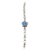 Daiiibabyyy  New Y2K Pocket Watch Charm Bracelets Zinc Alloy Adjustable Chain Clock Pendant Star Shape Charm Bag Decoration Women