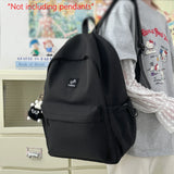 Daiiibabyyy  Backpack for College Students, Simple and Versatile Design, Large Capacity Backpack for Junior High School Students, Backpack
