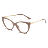 Daiiibabyyy  Fashion Cat Eye Optical Glasses Frames Women Vintage Clear Lens Optical Eyeglasses Frame Prescription Spectacle Frames