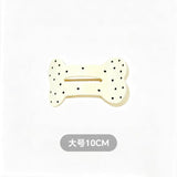 Daiiibabyyy  New Polka Dot Dog Bone Hair Claw Clips Black and White Premium Hair Barrettes Fashion Hair Accessories for Women