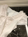 Daiiibabyyy  Summer French Elegant Sweet Princess Dress Women's Short-sleeve Round Neck Lace Bow Mini Party Dress Chic Fashionable Clothing