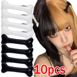 DAIIIBABYYY  - 10Pcs Gothic Dog Bone Hairpins Fashion Creative Hair Clips Girls Halloween Charm Lovely Barrettes Styling Tools Accessories