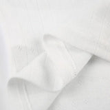 DAIIIBABYYY  -  Summer Pure Sexy Sweet Women Lacing Slim T-shirt Fresh Jacquard Weave Pit Strip Round Neck Contrasting Colors Short Sleeve Tops