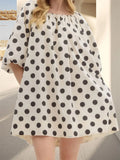 Daiiibabyyy  Elegant Floral Print Midi Dress with V-Neckline and Ruffled Sleeves Perfect for Maternity Wear or Casual Outings