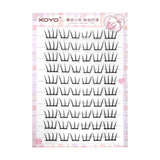 Daiiibabyyy  C Curl 7-11mm Eyelash Clusters Kpop Idol Girl DIY Eyelashes Extension U Shaped Lash Cluster Natural Long Fluffy False Lash