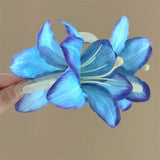 DAIIIBABYYY  -  Sweety Bohemia Hair Claw For Women Rhinestones Butterfly Flower Tassel Shark Gripper Summer Fairy Gauze Flower Hair Clip Hairpin