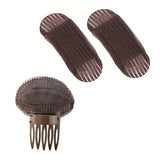 Daiiibabyyy  Set of Invisible Fluffy Hair Clips - Volumizing Hair Roots, DIY Styling, Easy to Use, Solid Color, Cute Oblong Shape - Perf