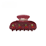 Daiiibabyyy  Cute Cherry Hair Clips for Women Girls Rhinestone Fruits Floral Bow Butterfly Acetate Hair Claws Shark Clip Hair Accessories