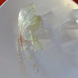 Daiiibabyyy  Fashion Plastic Fairy Butterfly Hairpins Resin Antique Headwear Tassel Butterfly Hair Sticks Hair Accessories Women