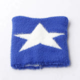 Daiiibabyyy  Niche Devil Cat Ears Star Knitted Hat for Women Showing Face Small Autumn and Winter New Street Sexy Y2K Baotou Hat Trend