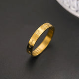 DAIIIBABYYY  -  Eye Of Ra Ankh Cross Ring Women Men Stainless Steel Egypt Wedjat Eye Protction Finger Rings Couple Jewelry Christmas Gift