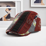Daiiibabyyy  High Quality Cotton Beret Men Women Fashion Decorated Casual Stylish Matching Basball Cap Male Female Four Seasons Style Gents
