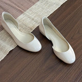 Daiiibabyyy  Round Toe Slip on Women's Ballet Flats New Casual Fashion Comfortable Soft Leather Daily Dress Versatile Ladies Footwear