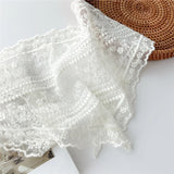 Daiiibabyyy Hollow Lace Triangle Scarf Head Wrap Scarf Office Lady Wrist Hair Tie Bandana Kerchief Women Girl Headscarf Headband Hair Band