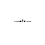 Daiiibabyyy  Cute Small Tattoo Sticker Waterproof Temporary Tattoo Lasts Up To 15 Days