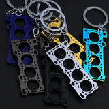 DAIIIBABYYY  -  Exquisite Car Speed Gearbox Metal Keychain Pendant For Men Key Chain Accessories Gear Head Refitting Hub Engine Fashion Keyring