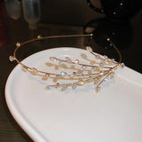 Daiiibabyyy  Fashion Simple Personality Hairbands for Women New Rhinestone Butterfly Headwear Design Wedding Bride Hair Accessories Gifts