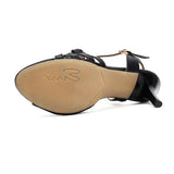 DAIIIBABYYY  -  Women's Breathable and Sexy slim High heels elegant Sandals Roman style Buckle decoration Shoes Big size 43