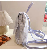 Daiiibabyyy  Women's Fashion Bag Sweet Lace Backpack Women's Small Backpack  Ladies' Backpack Lightweight Travel Backpack Kawaii Smalll Bag