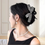 Daiiibabyyy  1 Pc Large Size Full-Pointed Butterfly Knot Hairpin for Capturing Hair Volume. Elegant and Sophisticated Hair Accessory for the