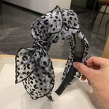 Daiiibabyyy  Lace Bow Headbands For Women Girls Top Knotted Hairbands Fashion Hair Hoops Hair Band Girls Hair Accessories Gifts