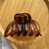 DAIIIBABYYY  -  Large Hollow Out Hair Claw Clips Crab Clamps Women Girls Ponytail Big PC Plastic Hair Barrettes Hairpin Hair Accessories Fashion